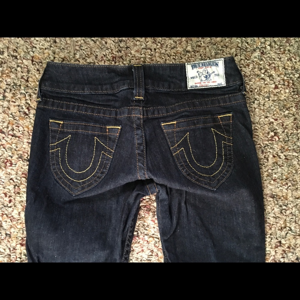 True Religion Straight Leg Jeans